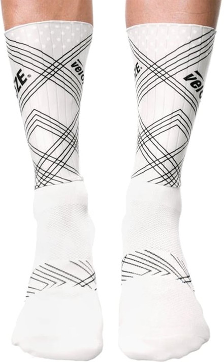 veloToze Aero Road Socks White