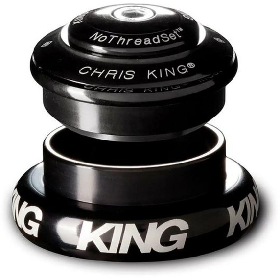 Chris King i7 Tapered 44mm Black Headset 1-1/8>1.5"