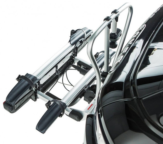 Yakima JustClick2 Two-Bike Towball Mounted Carrier Silver/Black