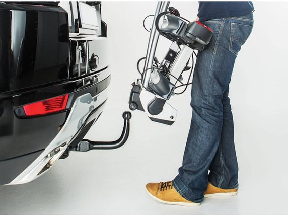 Yakima JustClick2 Two-Bike Towball Mounted Carrier Silver/Black
