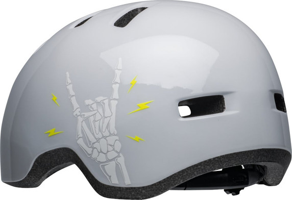 Bell Lil Ripper Toddler Helmet White Corona