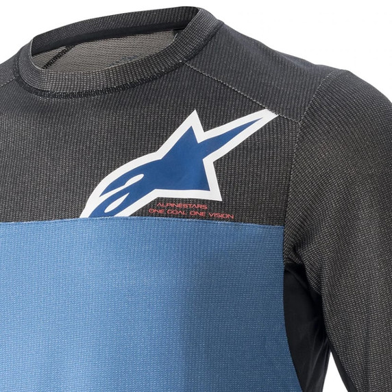 Alpinestars Alps 8.0 v2 LS Jersey Mid Blue/Black/Coral