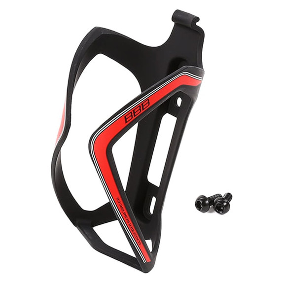 BBB BBC-36 FlexCage Composite Bottle Cage Matt Black/Red