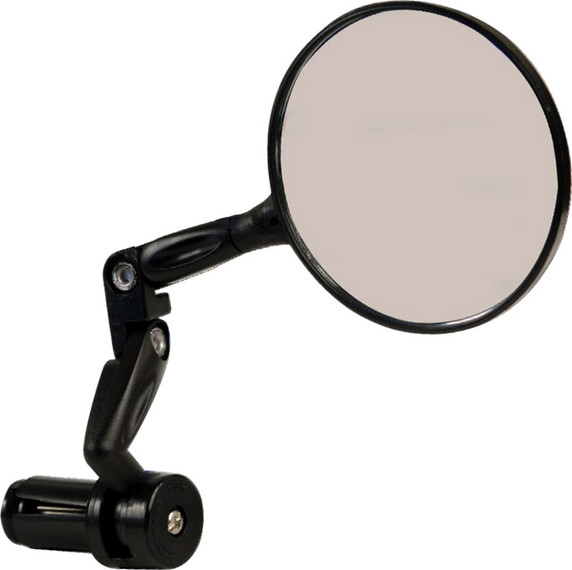 Azur Falcon Bar End Convex  Bicycle Mirror Black