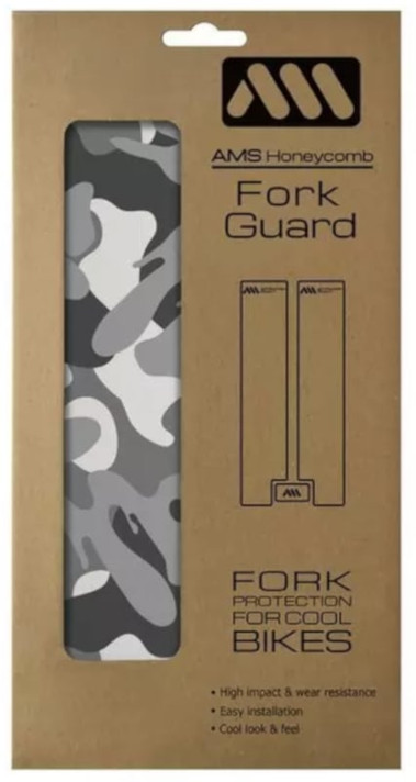 All Mountain Style AMS Honeycomb Fork Guard Clear/Camo