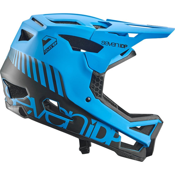 Seven iDP Project 23 Fibreglass Full Face Helmet Blue/Black