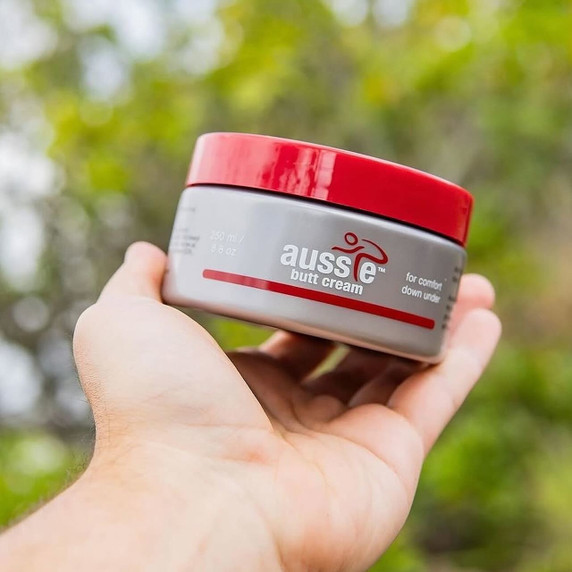 Aussie Butt Cream Chamois Cream 250mL Tub