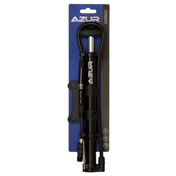 Azur Tornado Presta/Schrader 120psi Mini Pump Black