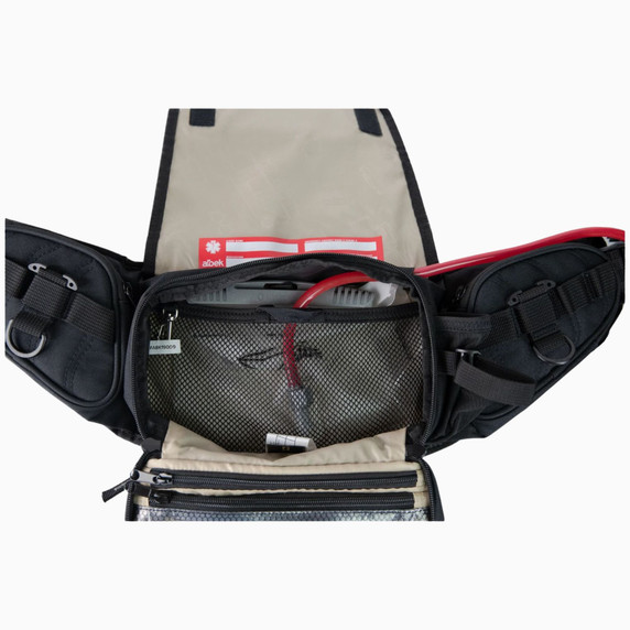 Albek Hip Hauler Covert Black Hip Pack