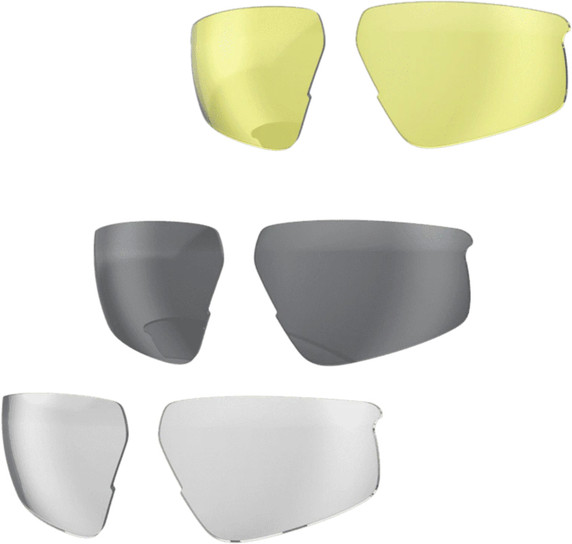 BBB Fullview Sports Glasses Glossy Cobalt Blue Frame Smoke Lens