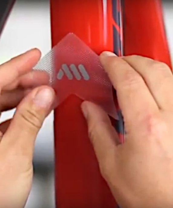 All Mountain Style Frame Guard Full - Clear Silver