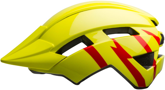 Bell Sidetrack II Child Helmet Hi-Viz Yellow/Red Unisize