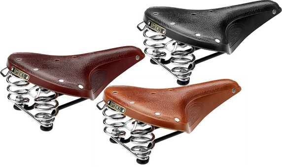 Brooks B67 Classic Chrome Rail Leather Saddle