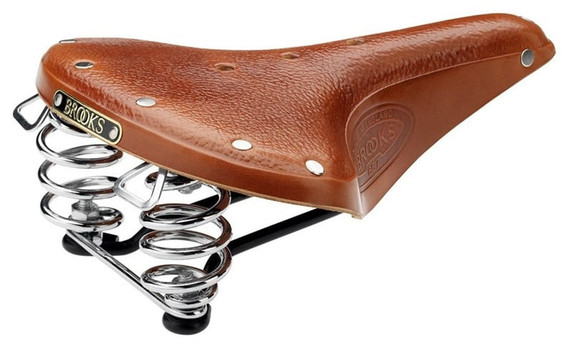 Brooks B67 Classic Chrome Rail Leather Saddle