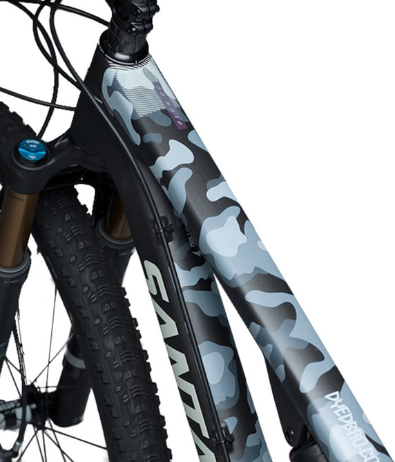 DyedBro Frame Protection Wrap Camo White