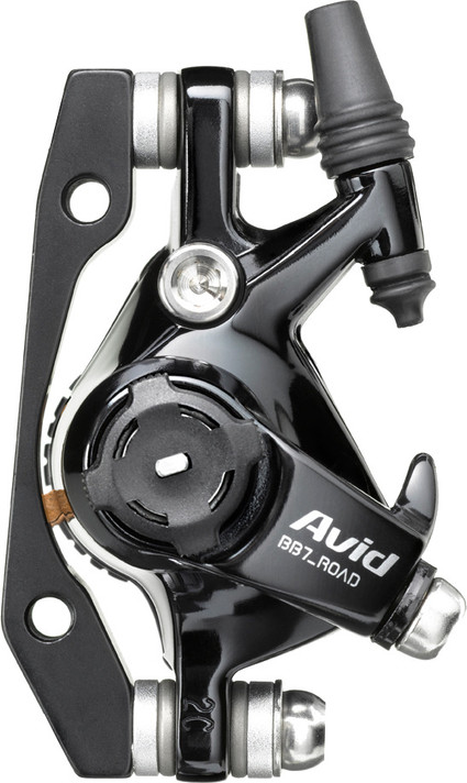 SRAM Avid BB7 Road S Front or Rear Cable Disc Brake Caliper Annodised Black w/140mm Rotor