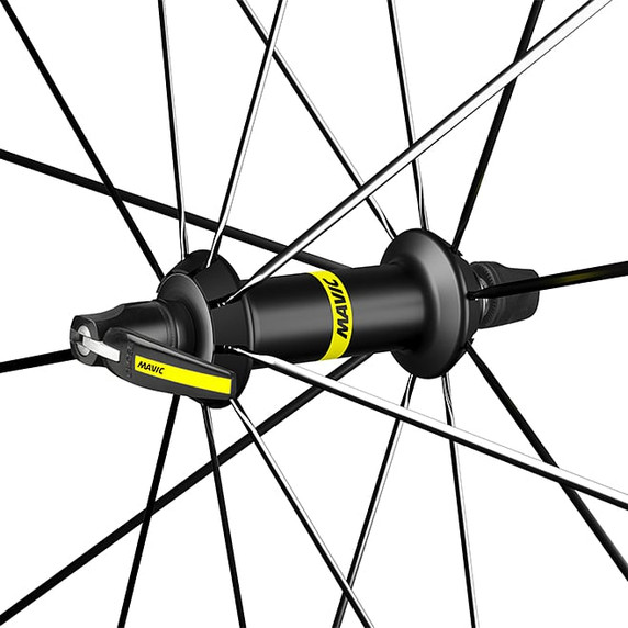 Mavic Cosmic SL 40 700c QR Rim Brake Carbon Fibre Front Wheel