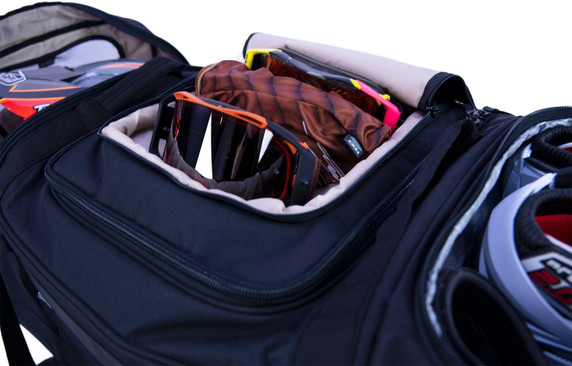 Albek Meridian 165L Wheeled Gear Bag Black