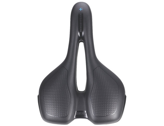 BBB BSD-112 SportPlus 185mm Memory Foam Touring Saddle Black