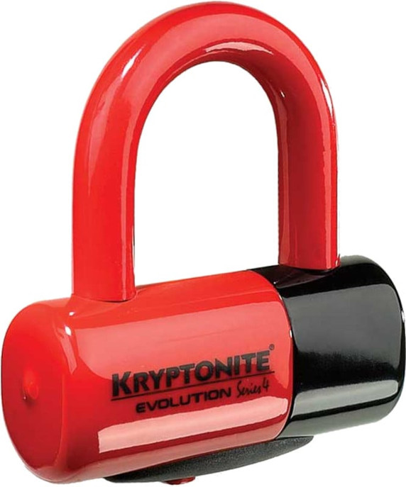 Kryptonite Evolution Series 4 Disc Lock Red