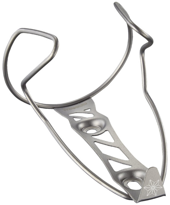 Supacaz Tifly Titanium Bottle Cage Raw