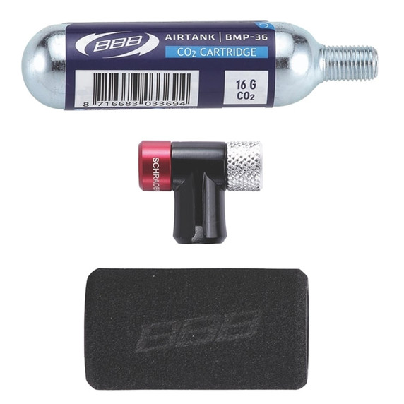 BBB BMP-32 AirSpeed Co2 Cartridge Inflator Mini Pump