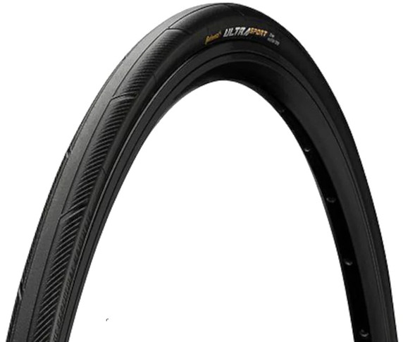 Continental Ultra Sport 3 700X25c Folding Tyre Black