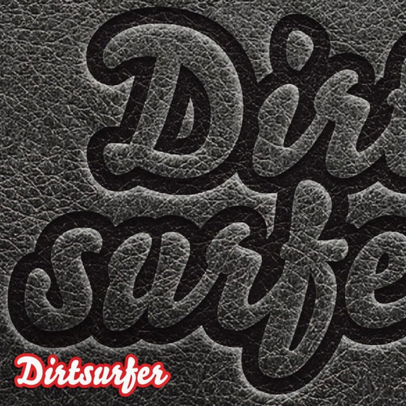 Dirtsurfer Mudguard Leather Logo