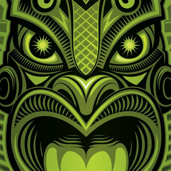 Dirtsurfer Mudguard Tiki Green