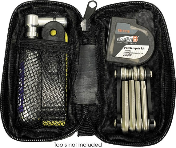 Azur Protek-tit Zipped Pouch Bag Black Small