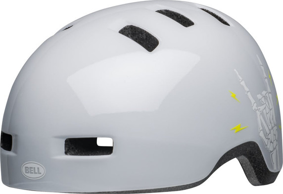 Bell Lil Ripper Child Helmet White Corona