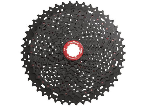 Sunrace CSMX8 11-46T 11sp Cassette Black Chrome