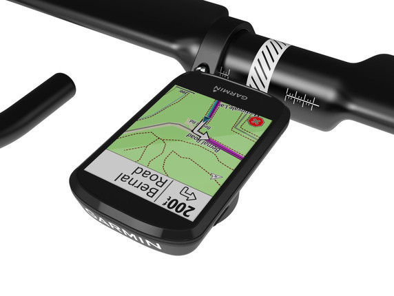 KOM Garmin Edge Aero Bike Computer Mount Black