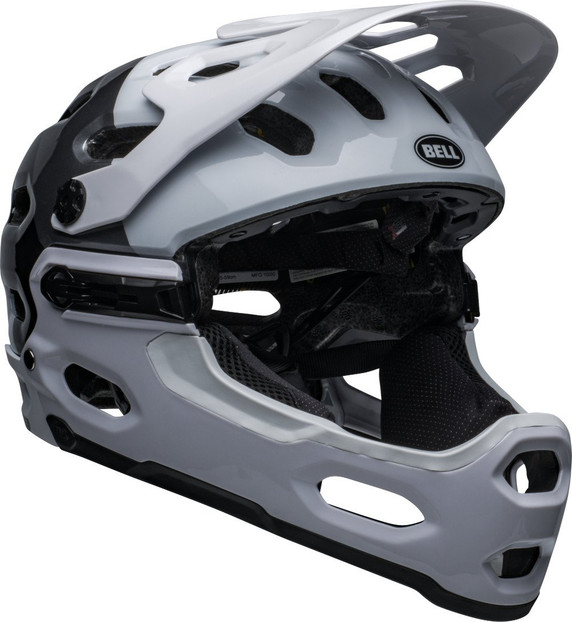 Bell Super 3R MIPS Helmet White/Black