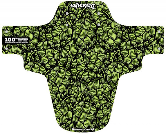 Dirtsurfer Mudguard Hops Lime