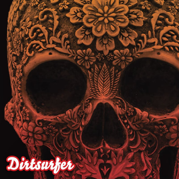 Dirtsurfer Mudguard Red Skull