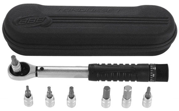 BBB BTL-73 TorqueSet Adjustable Pro Torque Wrench Set