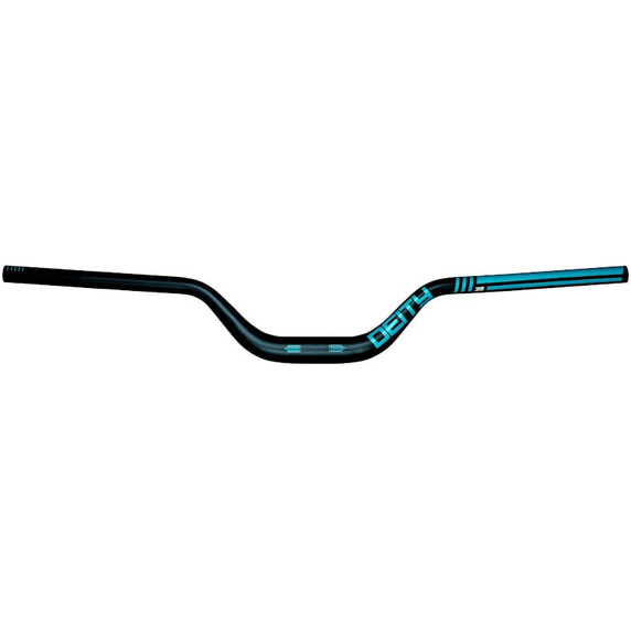 Deity Highside 80mm Rise 35x800mm Handlebar Turquoise