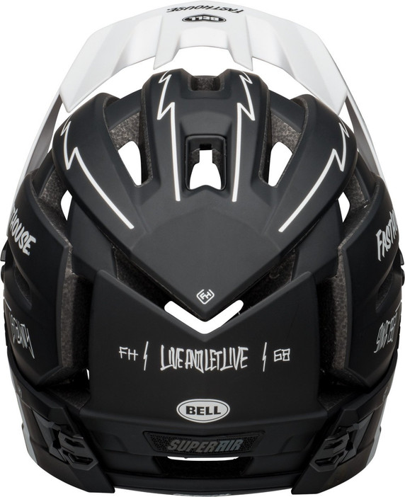 Bell Super Air R Spherical MIPS Fasthouse Helmet Matte Black/White