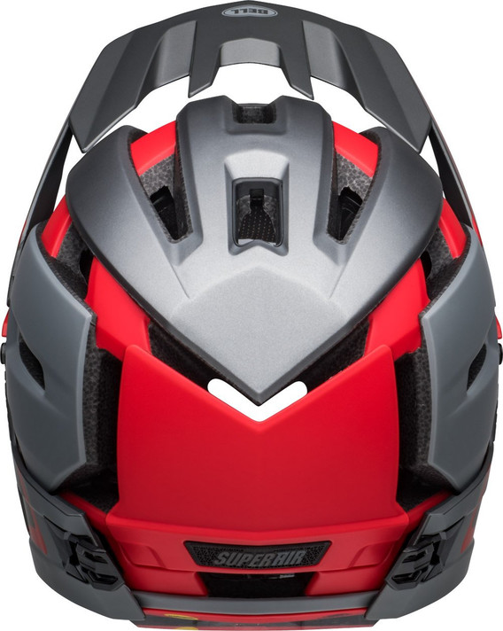 Bell Super Air R Spherical MIPS Helmet Matte Grey/Red