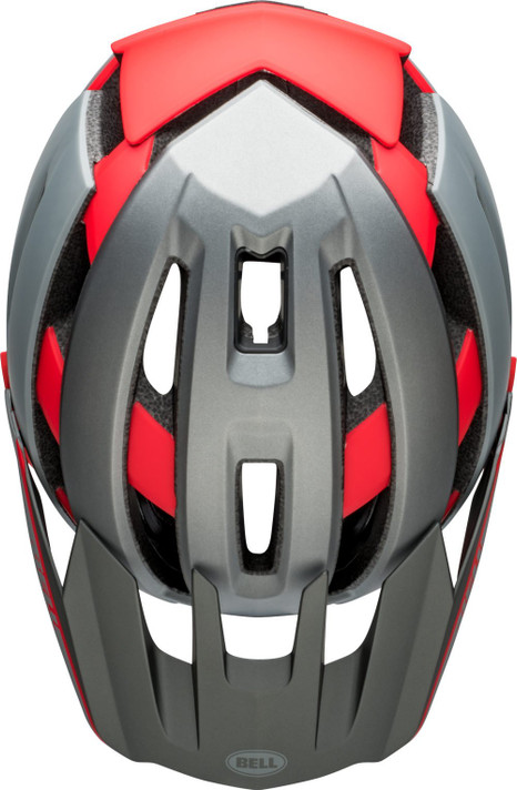 Bell Super Air R Spherical MIPS Helmet Matte Grey/Red