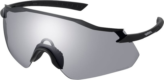 Shimano Equinox Sunglasses Matte Black w/ Photochromic Grey Lens