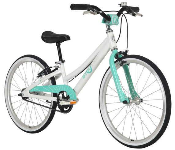 ByK E-450 Girls 20" 20" Bike Celeste Green/White