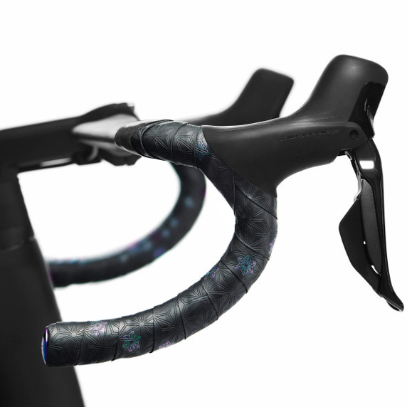 Supacaz Super Sticky Kush Galaxy Bar Tape Galaxy Black/Oil Slick