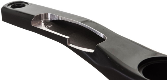 DMR AXE 175mm/68-73mm M30 Direct Mount Cranks Black