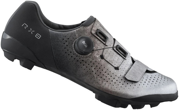 Shimano SH-RX801 SPD Mens Gravel Shoe Silver