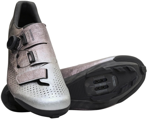 Shimano SH-RX801 SPD Mens Gravel Shoe Silver