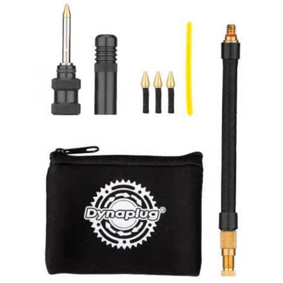 Dynaplug Air Road w/ Pouch & Hose Tubeless Repair Kit Black