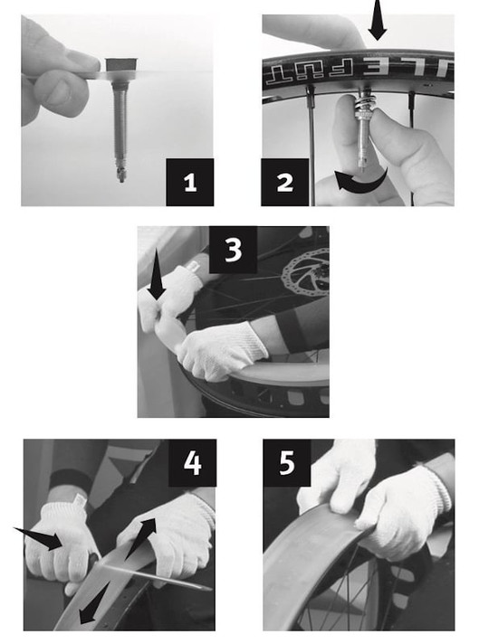 Effetto Mariposa Caffe Tubeless Rim Strip Plus/Fat L26/27.5" Pair