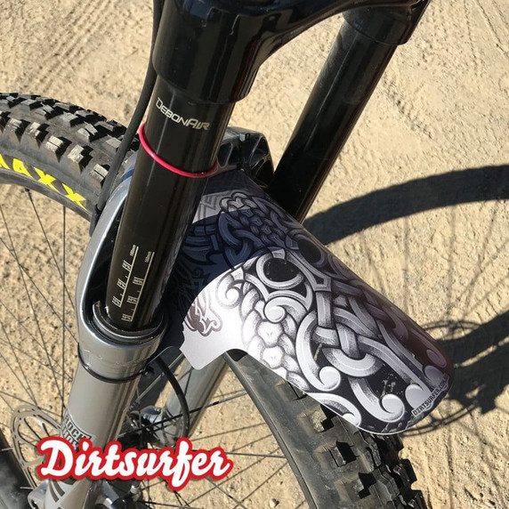 Dirtsurfer Mudguard Octopus Pink/Blue